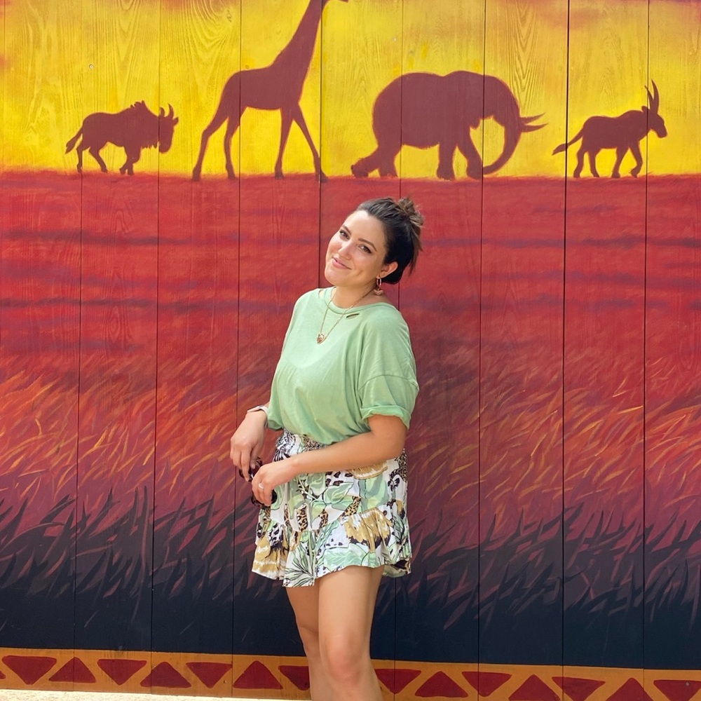 Aerie safari skirt